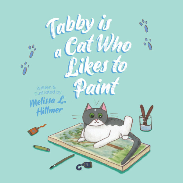 Tabby is a Cat Who Likes to Paint